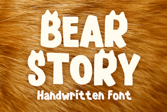 Bear Story: A Playful Display Font for Digital Branding