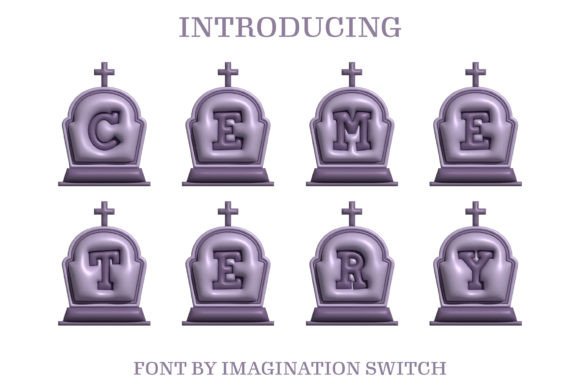 Cemetery Inflated: A Display Font That Lifts Handmade Designs
