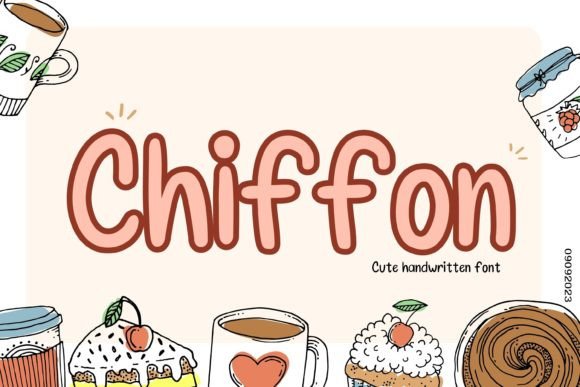 Chiffon: A Delightful Display Font for Branding Projects