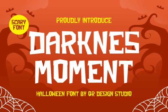 Darknes Moment: A Display Font for Magical Digital Moments