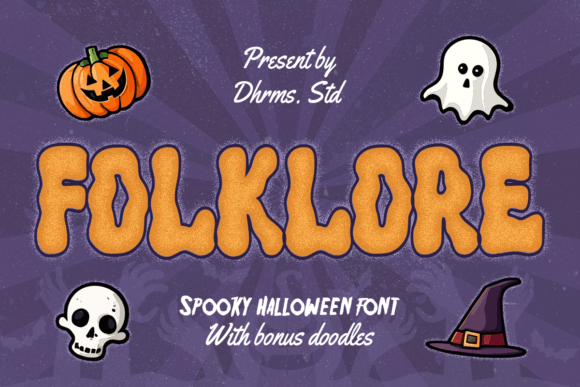Folklore: A Display Font with Spooky Whimsy and Editorial Charm