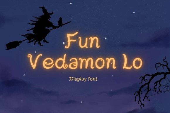 Fun Vedamon Lo: A Display Font That Feels Like a Thoughtful Pause