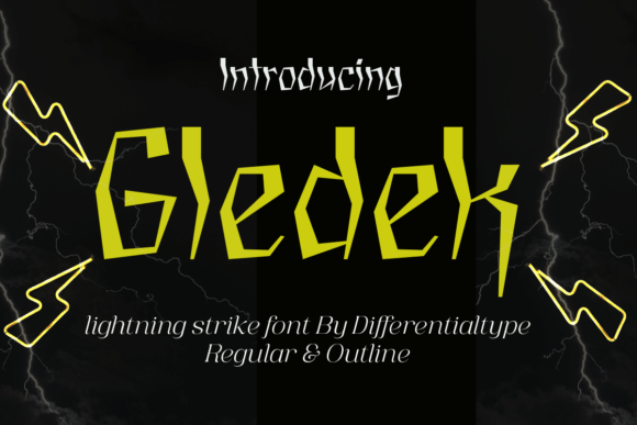 Gledek: A Font That Elevates Branding with Style and Substance