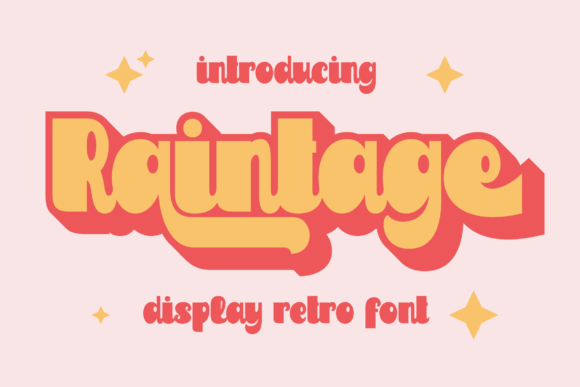 Raintage: A Retro Font That Adds Nostalgia to Modern Campaigns