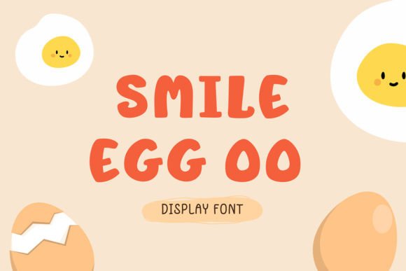 Smile Egg Oo: A Playful Display Font for Scroll-Stopping Campaigns