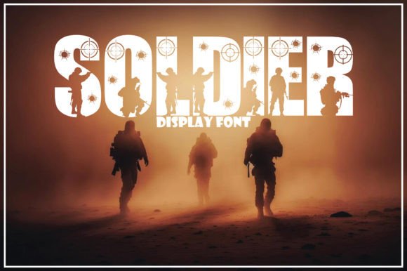 Soldier Font: A Bold, Playful Display Typeface for Makers