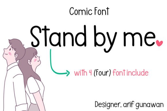Stand by Me: A Display Font That Holds Space with Quiet Confidence