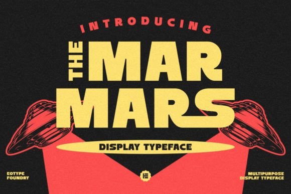 The Marmars: A Playful Display Typeface for Handmade Creators