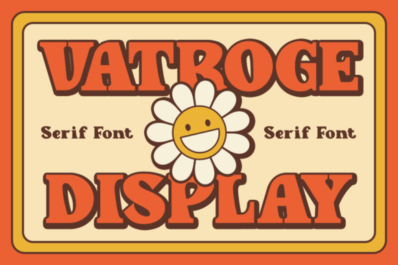 Vatroge Display: A Vintage-Styled Display Font That Feels Effortlessly Clean
