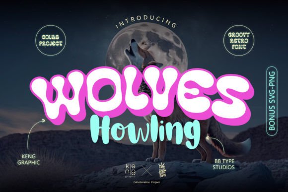 Wolves Howling: A Retro Display Font That Actually Works